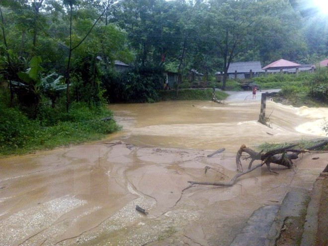 Hà Giang thông tuyến quốc lộ 4 sau 6 ngày bị chia cắt vì mưa lũ ảnh 1