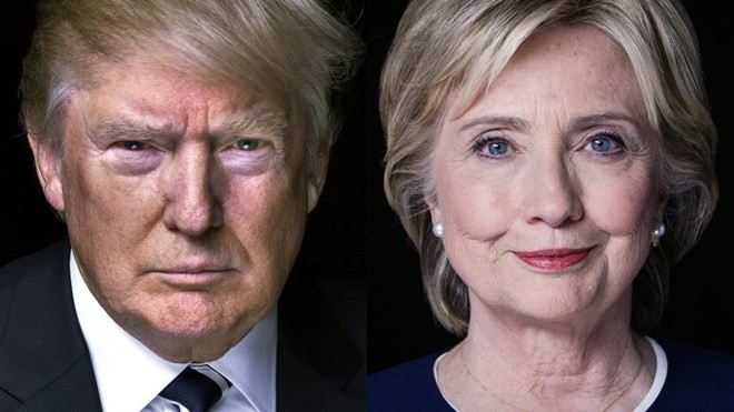 Bà Hillary Clinton tăng mạnh khoảng cách so với ông Trump ảnh 1