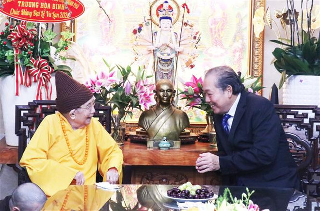 Phó Thủ tướng Trương Hòa Bình chúc mừng lễ Vu Lan-báo hiếu ảnh 1