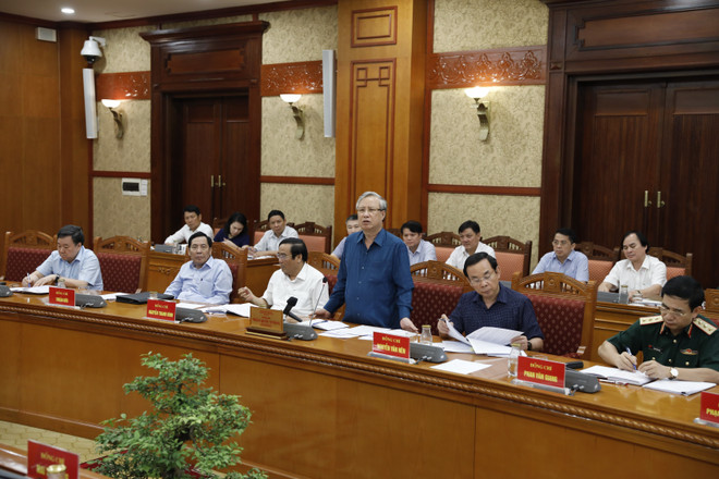 Phiên họp thứ ba của Tiểu ban Tổ chức phục vụ Đại hội XIII của Đảng ảnh 1