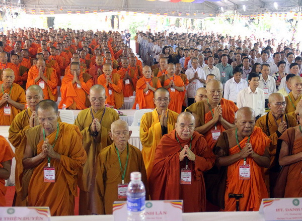 Đại lễ kỷ niệm 35 năm thành lập Giáo hội Phật giáo Việt Nam ảnh 1
