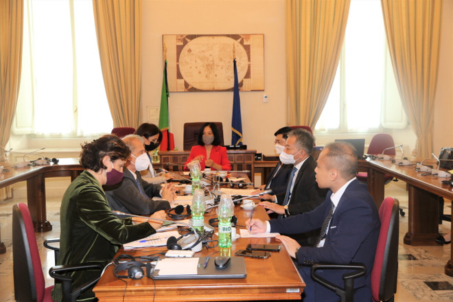 Đoàn Đại biểu Quốc hội Việt Nam tham dự Hội nghị IPU Pre-COP26 ảnh 2