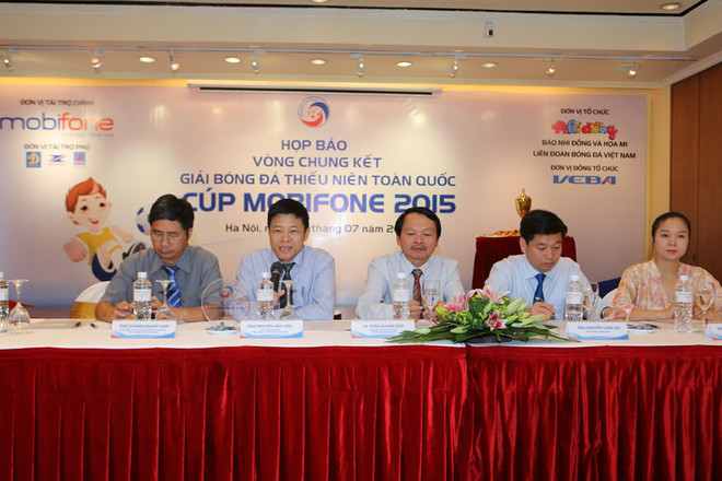 MobiFone là nhà tài trợ chính giải bóng đá thiếu niên toàn quốc ảnh 1