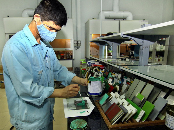 Hải Phòng đưa vào hoạt động dây chuyền sản xuất nhựa Alkyd ảnh 1