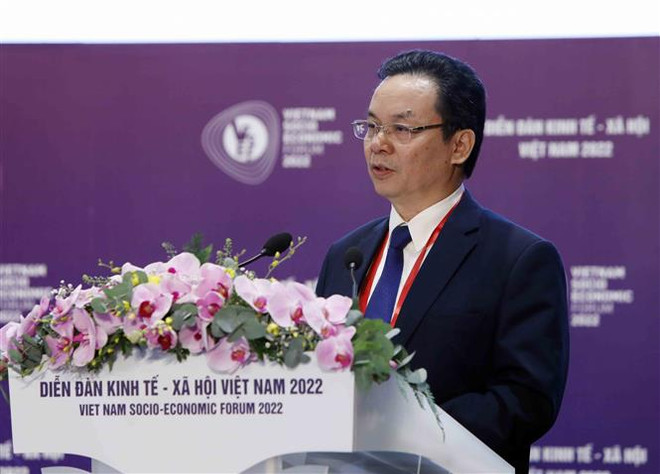 Giáo sư, Tiến sỹ Hoàng Văn Cường, Phó Hiệu trưởng Trường Đại học Kinh tế quốc dân Hoàng Văn Cường. (Ảnh: An Đăng/TTXVN) Ma trận sở hữu chéo: Tăng rào cản liệu có xử lý dứt điểm? ảnh 3