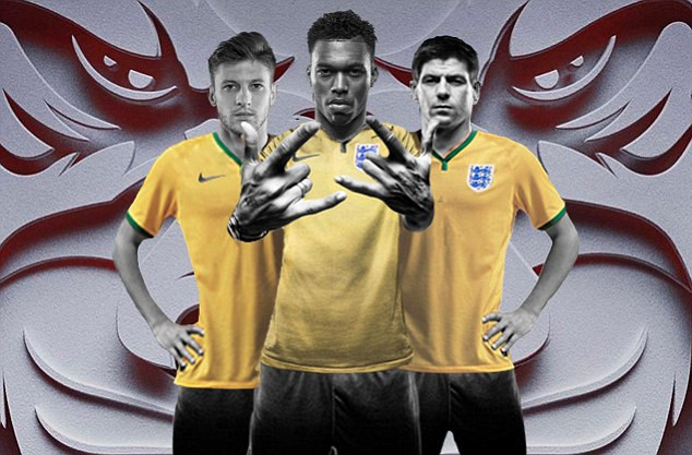 Tuyển Anh "gây sốc" khi ra mắt áo đấu giống hệt Brazil ảnh 1