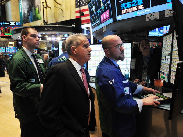 Chứng khoán Mỹ đi lên nhờ thông tin tích cực từ thị trường nhà đất ảnh 1