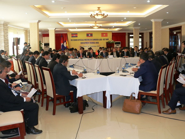 (Ảnh minh họa: Dương Chí Tưởng/TTXVN) Bắt đầu các cuộc họp quan chức cấp cao GMS 6 và nhóm kỹ thuật CLV 10 ảnh 1