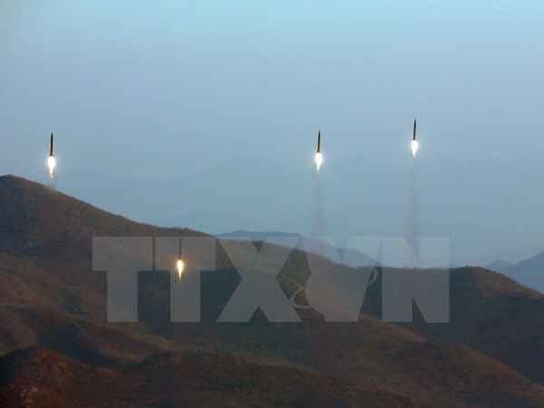 Mỹ xác nhận Triều Tiên tiến hành thêm vụ phóng thử tên lửa ảnh 1