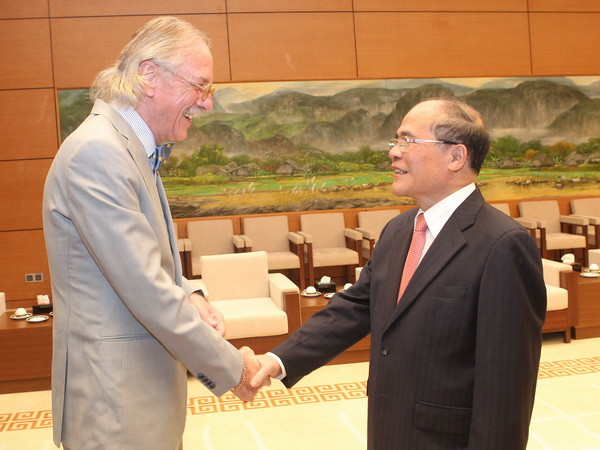 Chủ tịch Quốc hội tiếp nguyên Tổng Thư ký Liên minh Nghị viện Thế giới ảnh 1