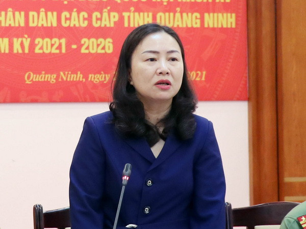 Bà Vi Ngọc Bích được bầu giữ chức Phó Chủ tịch HĐND tỉnh Quảng Ninh ảnh 1