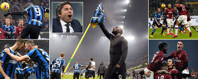 Inter bùng nổ trong hiệp 2 để giành chiến thắng. (Nguồn: Daily Mail) Ibra lập công, AC Milan vẫn nhận thất bại cay đắng trước Inter ảnh 1
