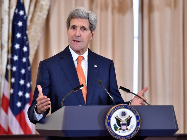 Ngoại trưởng Mỹ John Kerry. (Nguồn: AFP/TTXVN) Mỹ kêu gọi Đông Nam Á đẩy mạnh hỗ trợ cuộc chiến chống IS ảnh 1