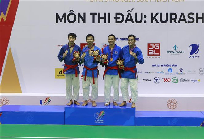 SEA Games 31: Kurash Việt Nam tiếp tục giành hai Huy chương Vàng ảnh 1