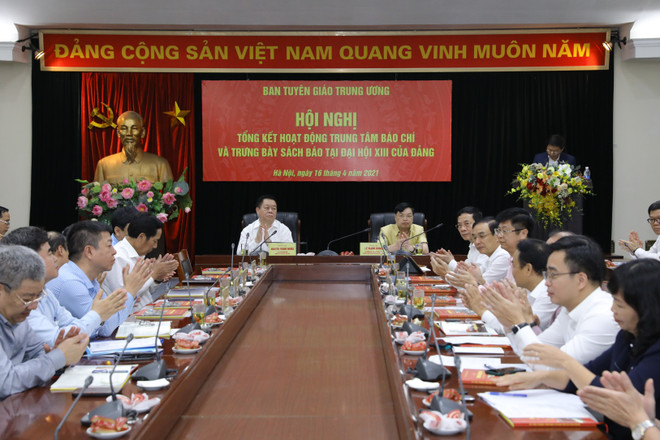 Trung tâm Báo chí Đại hội XIII của Đảng: Chủ động, khoa học, bài bản ảnh 1