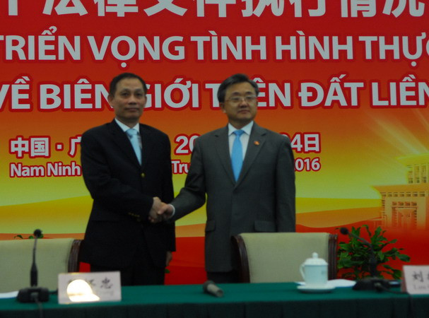 Nâng hiệu quả triển khai văn kiện biên giới đất liền Việt-Trung ảnh 1