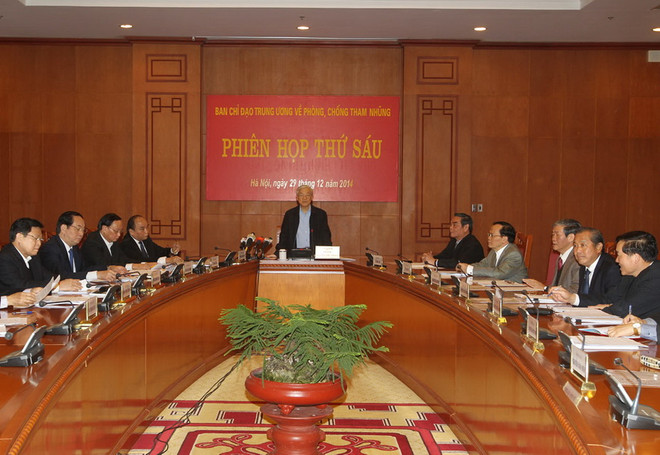 Phiên họp thứ 6 Ban Chỉ đạo Trung ương về phòng, chống tham nhũng ảnh 1