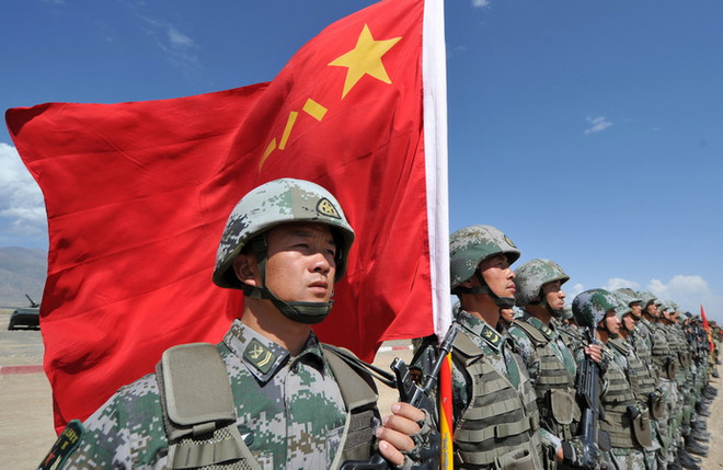Binh sỹ quân đội Trung Quốc. Ảnh minh họa. (Nguồn: AFP/TTXVN) Trung Quốc nỗ lực loại trừ tận gốc tham nhũng trong quân đội ảnh 1