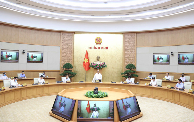 Thường trực Chính phủ thảo luận về dự thảo phát triển kinh tế-xã hội ảnh 1
