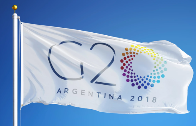 Khai mạc hội nghị Bộ trưởng Tài chính G-20 tại Argentina ảnh 1