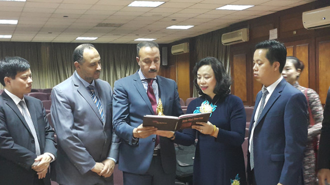 Đoàn đại biểu thành phố Hà Nội thăm và làm việc tại Ai Cập ảnh 1