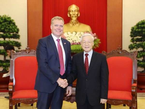 Tổng Bí thư Nguyễn Phú Trọng tiếp Chủ tịch Hạ viện Australia ảnh 1