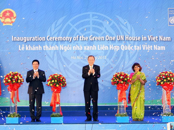 Khánh thành Ngôi nhà Xanh Liên hợp quốc tại Việt Nam ảnh 1