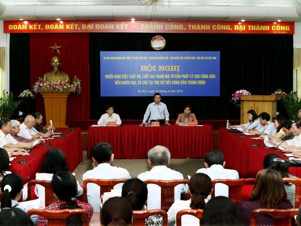 166 luật sư đã tư vấn miễn phí cho công dân đến khiếu nại, tố cáo ảnh 1