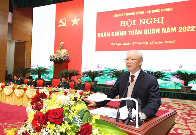 Phát biểu của Tổng Bí thư tại Hội nghị Quân chính toàn quân năm 2022 ảnh 2