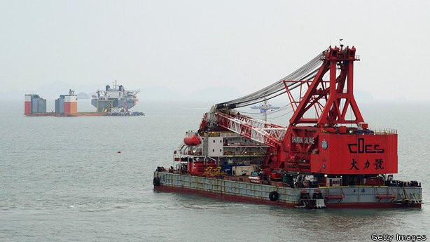 Gần 3 năm sau thảm họa, Hàn Quốc đã trục vớt được phà Sewol ảnh 1