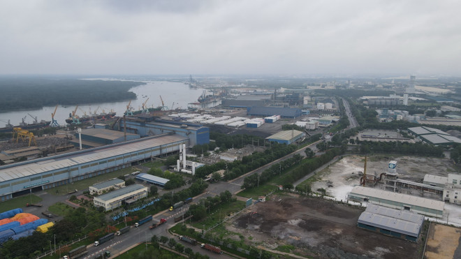 Một góc Khu công nghiệp Phú Mỹ 2, thị xã Phú Mỹ, tỉnh Bà Rịa-Vũng Tàu. (Ảnh: Hoàng Nhị/TTXVN) Bà Rịa-Vũng Tàu: Khẳng định bước tiến trên chặng đường phát triển ảnh 1