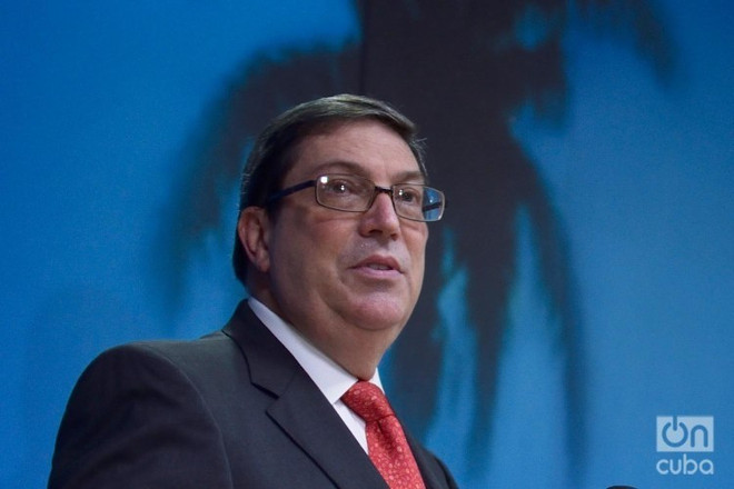 Ngoại trưởng Cuba Bruno Rodriguez. (Nguồn: oncubanews) Cuba tiếp tục lên án chính sách chống La Habana của Mỹ ảnh 1