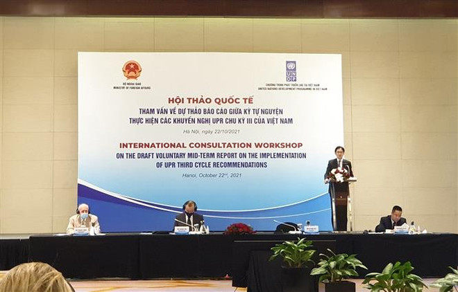 Việt Nam thực hiện cam kết quốc tế về bảo đảm quyền con người ảnh 1