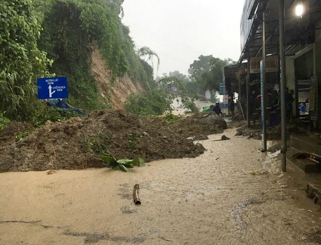 Thanh Hóa: Một trưởng công an xã tử vong khi phòng chống mưa lũ ảnh 1