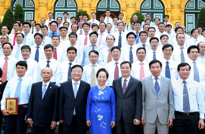 Phó Chủ tịch nước gặp các điển hình tiên tiến Tập đoàn Hóa chất ảnh 1