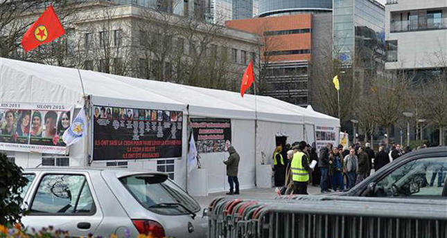 Thổ Nhĩ Kỳ phản đối vụ người ủng hộ PKK dựng lều ở Brussels ảnh 1