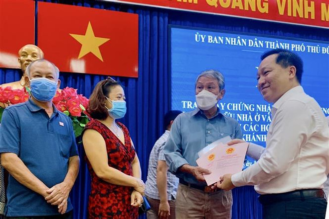 Người dân Thủ Thiêm khu 4,39ha nhận được nhà, đất tái định cư ảnh 1