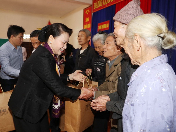 Chủ tịch Quốc hội Nguyễn Thị Kim Ngân làm việc tại Hà Tĩnh ảnh 1