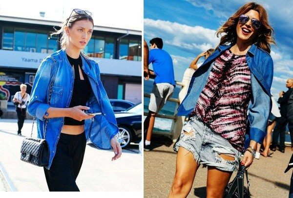 Xuân Hè 2015 chứng kiến sự trở lại mạnh mẽ của xu hướng denim ảnh 15