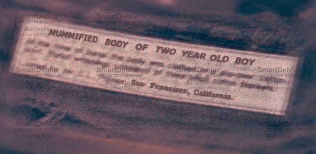 Người ngoài hành tinh tại Roswell chỉ là xác ướp cậu bé 2 tuổi? ảnh 2