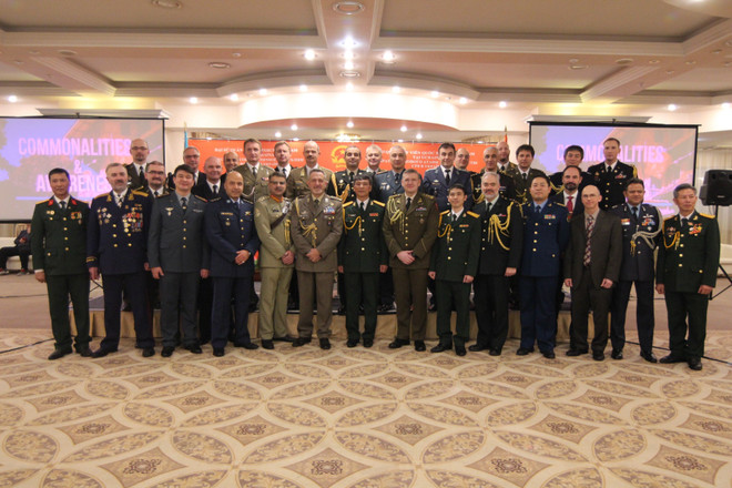 Kỷ niệm ngày thành lập Quân đội Nhân dân Việt Nam tại Ukraine ảnh 1