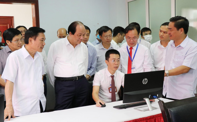 Tổ công tác của Thủ tướng làm việc ở Thái Nguyên về Chính phủ điện tử ảnh 1