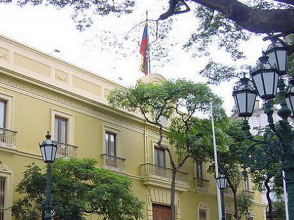Trụ sở Bộ ngoại giao Venezuela. (Nguồn: AVN) Venezuela đã triệu hồi Đại sứ nước này tại Tây Ban Nha ảnh 1