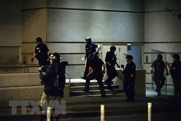 Thẩm phán Mỹ bác cáo buộc ông Trump về vụ giải tán người biểu tình ảnh 1