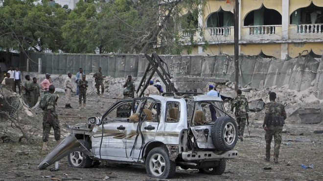 Đánh bom gần dinh tổng thống Somalia khiến 5 người thiệt mạng ảnh 1