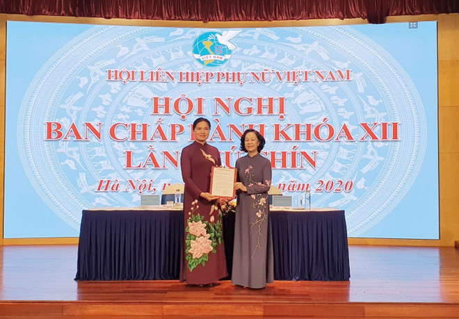 Bà Hà Thị Nga làm Chủ tịch Hội Liên hiệp Phụ nữ Việt Nam ảnh 1