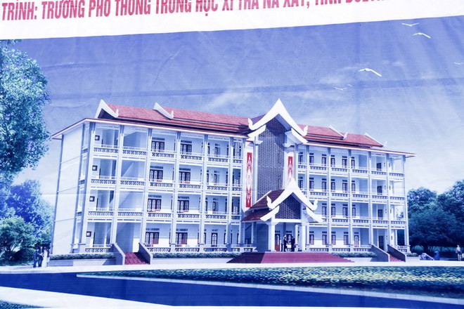 Khởi công trường học ở Lào - quà tặng của Tổng Bí thư Nguyễn Phú Trọng ảnh 2
