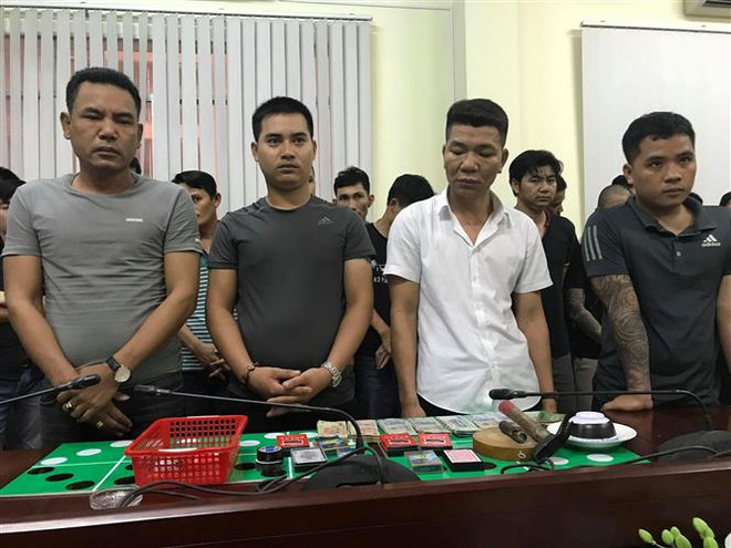 Triệt phá đường dây đánh bạc quy mô lớn, tạm giữ 28 đối tượng ảnh 1