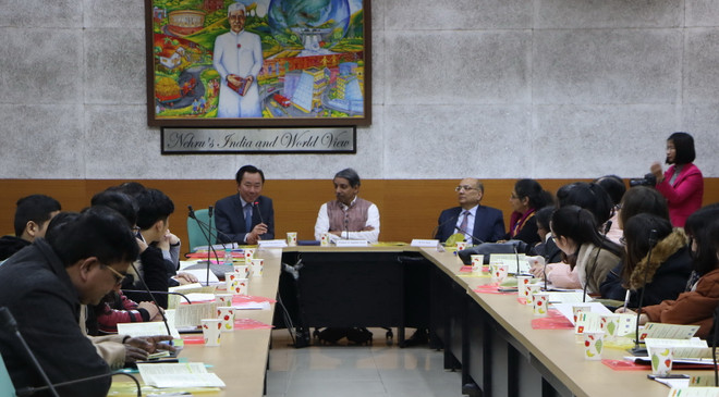 Sinh viên hai nước Việt Nam và Ấn Độ đẩy mạnh giao lưu học thuật ảnh 1