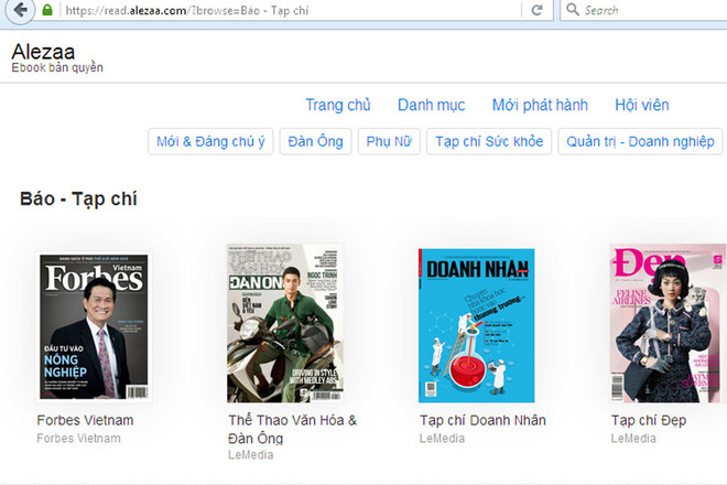 Alezaa ra mắt phiên bản web, hướng tới miễn phí đọc sách bản quyền ảnh 1